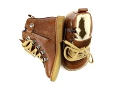 Angulus cognac vinterstøvle med TEX